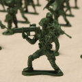 YC 998-3 100PCS 5cm Soldier Army Troop Figure Battle War DIY Scene Model