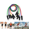11Pcs Natural Rubber Latex Fitness Resistance Bands Exercise Elastic Pull String Work Exercise Yoga