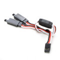 5 X Amass 60 Core 15cm Y Servo Cable for Futaba Preventing Buckle
