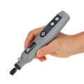 5 Gears Electric Grinding Pen USB Rechargeable Portable Metal Wood Plastic Polishing Tool With LED L