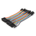 400pcs 10cm Female To Female Jumper Cable Dupont Wire For