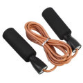2.7m Leather Jump Ropes Adjustable Skipping Rope Fitness Training Sport