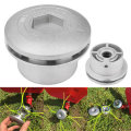 Alloy Trimmer Head with Line for Brush Cutter