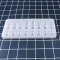 1PCS Crystal Chess Silicone Mold for DIY Ornament Resin Casting Craft Mould Tool
