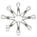 Suleve SSCH01 20Pcs Stainless Steel Clothes Pegs Metal Clips Hanger for Socks Underwear Towel She