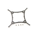 Happymodel Cine8 Spare Part Replace Bottom Plate Board 3K Carbon Fiber for Mounting Motor RC Drone F