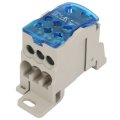 KK125A Terminal Block 1 Way in Many Out Din Rail High-current Power Distribution Box Universal Elect