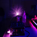 Tesla Music Coil Science and Education Tools Artificial Lightning DIY Experiment with Acrylic Shell