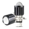 2pcs 12V-80V 12W 1200LM Motorcycle H4 LED Headlight Bulb Super Bright Moto Lens Headlamp Hi/Lo Beam