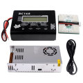 AOK BC168 1-6S 8A 200W High Speed LCD Smart Balance Charger/Discharger With 12V 30A Power Supply for