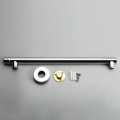 40cm Wall Mounted Bathroom Shower Head Extension Straight Arm Bottom Entry Hose Pipe