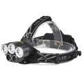 XANES 2309-A 1500 Lumens Bicycle Headlight 6 Switch Modes 3 x T6 + 2 x LTS White Light Adjustable He