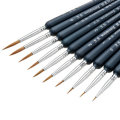 10pcs Hook Line Pen Set Watercolor Brush Painting Set Fine Detail Art Brush Painting Stationery Scho