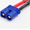 Amass 14AWG 3CM XT60 Female to EC3 Male Plug Battery Adapter Cable