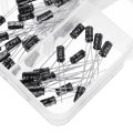 Geekcreit 100PCS 10V 100uf High Frequency Aluminum Electrolytic Capacitor with Box 10V 100F
