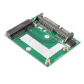 2Pcs mSATA SSD to 2.5 Inch SATA 6.0GPS Adapter Converter Card Module Board Mini Pcie SSD Compatible