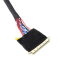 3Pcs 40 Pin 1 Channel 6 Bit LED LCD LVDS Screen Cable For Display