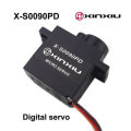 XINXIU X-S0090PD RC Digital Servo 360 Degree Rotation 9g Micro Plastic Gear Servo 1.5kg.cm 4.8-6V fo