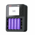 ISDT C4 EVO 36W 8A 6 Channels Smart Battery Charger With USB Output For 18650 26650 26700 AA AAA Bat