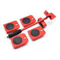 5PCS Furniture Lifter Easy Moving Sliders Mover Tool Set Roller Move Tools