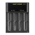 Bmax 3.7V 18650 4 Slot USB Battery Charger 5V2A LCD/USB with LED Indicator for Li-ion Ni-MH/Ni-Cd Re