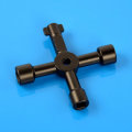 Universal Cross Key Triangle for Train Electrical Elevator Cabinet Valve Alloy