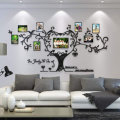 Photo Frame Tree Wall Sticker Deer Antlers Family Memory Tree Picture Frame Removable 3D DIY Acrylic