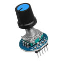 10pcs Rotating Potentiometer Knob Cap Digital Control Receiver Decoder Module Rotary Encoder Module