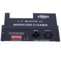 DC12-24V 20A 4 Channels DMX512 LED Decode Dimmer Controller for RGBW LED Strip Light