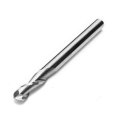 1/8 Inch Shank Ball Nose End Mill 2 Flute 12mm Carbide CNC Cutting Tool