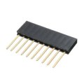 10pcs 10P 2.54MM Stackable Long Connector Female Pin Header