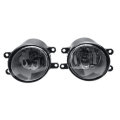 2Pcs Car Front Bumper Fog Light Lamp With H11 Bulb Universal For Toyota 2006-2019