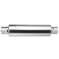 Universal 2.25`` ID 19`` Long Resonator Exhaust Muffler Silencer Stainless Steel