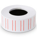 Deli 10 Rolls Price Labels Paper Single Row White Tag Paper Supermarket Grocery Shop Paper Stickers