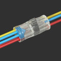 LT-736 Butt Type Cable Connector 3 In 6 Out Electric Universal Compact Push-in Mini Fast Wire Connec