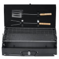Heavy-duty Folding Barbecue Oven Set Campfire Grill Outdoor Portable BBQ Grill Square Stove Set
