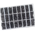 1200Pcs Assorted M2 M3 M4 Stainless Steel Screws & Socket Bolts and Nuts Set