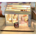 TIANYU DIY Doll House TD36 Manicure Store Creative Modern Shop Handmade Doll House With Furniture