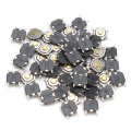 250Pcs DC12V 4 Pins Tact Tactile Push Button Switch Momentary SMD Switch 5x5x1.5MM