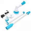 Rechargeable Bathtub Tiles Power Floor Cleaner Brush Cordless Handle Telescopic Cleaning Mops Tools