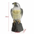 Simulation Falcon Hawk Decoy Bird Pigeon Deterrent Scarer Repeller Garden Lawn Decor Hallowmas Decor