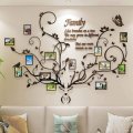 Photo Frame Tree Wall Sticker Deer Antlers Family Memory Tree Picture Frame Removable 3D DIY Acrylic