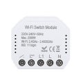 MoesHouse WIFI Smart Light Switch Diy Breaker Module Smart Life/Tuya APP Remote Control Works With A