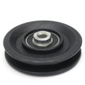90mm Nylon Bearing Pulley Wheel 3.5" Cable Gym Fitness Equipment Part