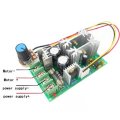 3Pcs DC 10-60V 20A 1200W Motor Speed Control PWM Motor Speed Controller Switch 20A Current Regulator