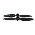 2Pcs 7238 Low-Noise Quick-Release LED Charging Flash USB Charger Propeller for DJI Mavic Air 2 RC Dr