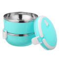 1-4 Layer Stainless Steel Lunch Box Bento Box Camping Picnic Food Storag... (SIZE: #2 | COLOR: BLUE)