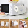 Honana Magnetic Reel Holder Towel Napkin Rack Refrigerator Side Wall Roll Paper Stand Wall Hanging P