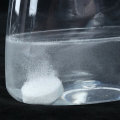10 PCS Effervescent Tablets With Soap Dispenser Bottle Germicidal Antibacterial Hand Sanitizer Table