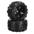 DHK Maximus 8382-704 1/8 Wheel Tire Tyre Rim Glued Complete 2PCS RC Car Parts